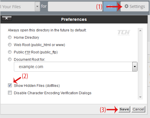 How To Edit Dot htaccess File In The CPanel File Manager 